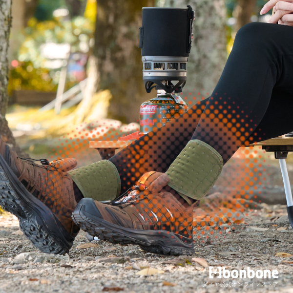 ダイヤ工業 bonbone 発熱ウォーマー キルト 2025年モデル 足くび用 ※左右セット