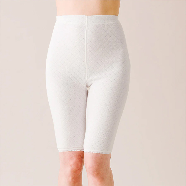 メディロン極上キルトインナー 5分丈パンツ レディース