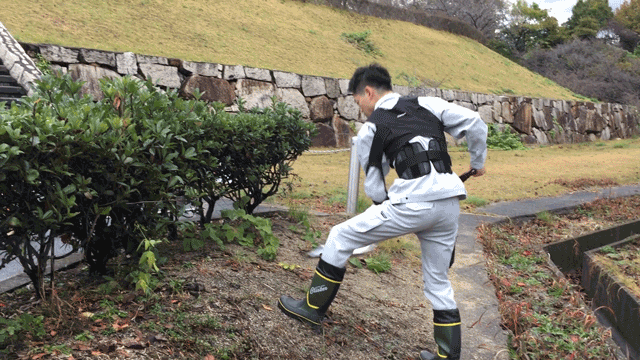 機能検証(穴掘り)