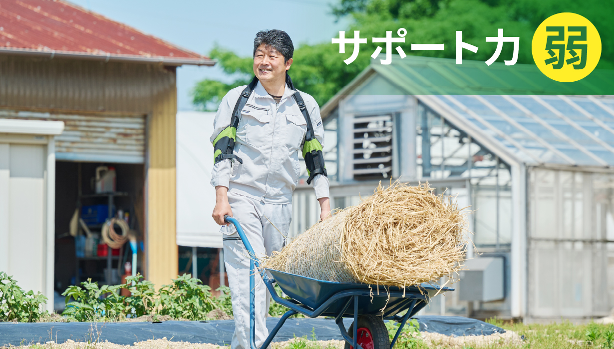 サポート力：弱