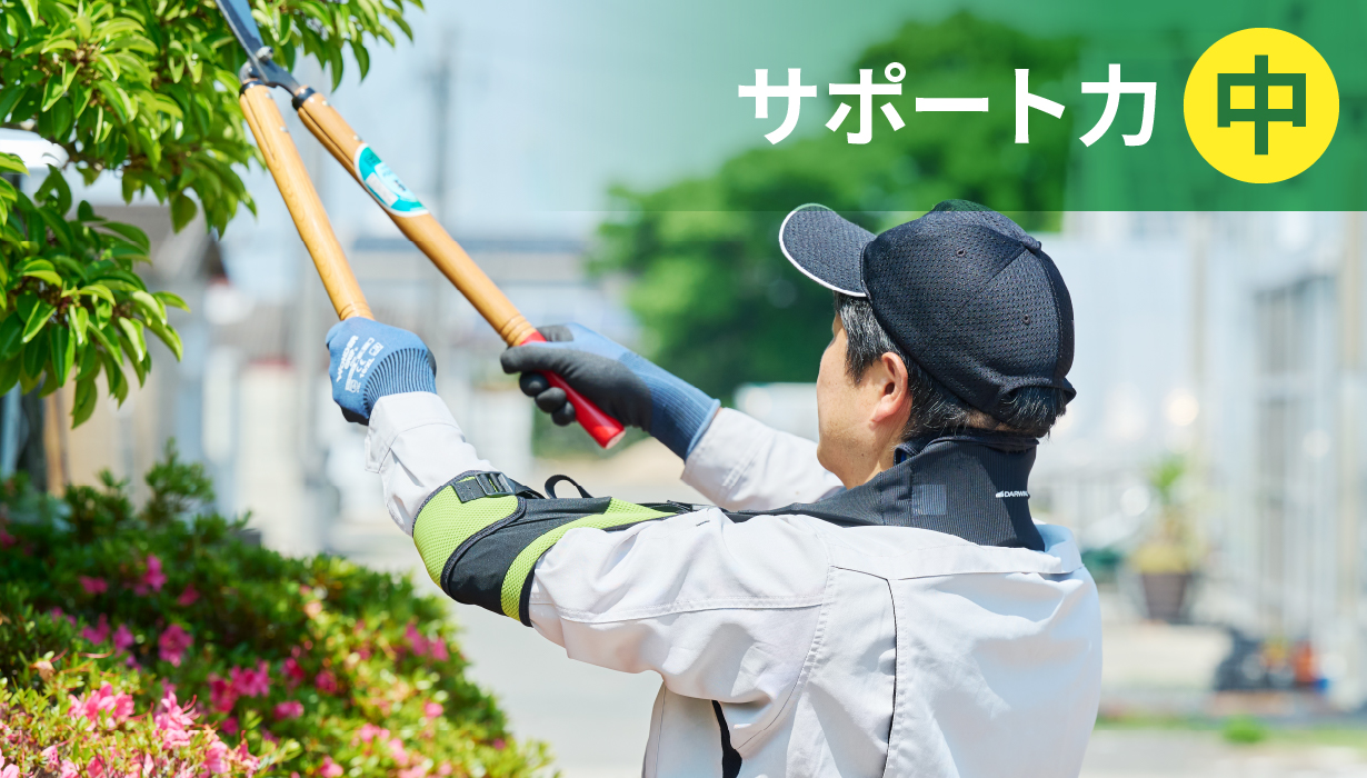 サポート力：中