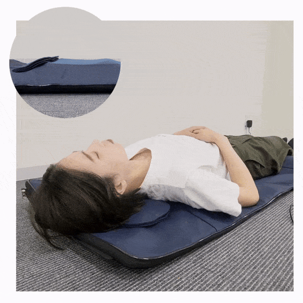 肩のストレッチ_マット